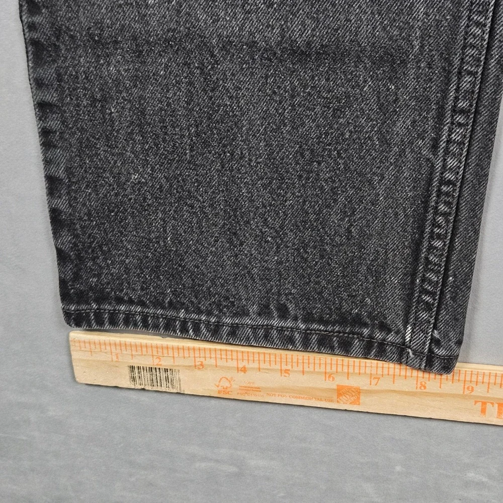 Vintage Levi's 505 Regular Fit Jeans‎ Mens 38x34 (Actual 36x33) Black Denim Y2K